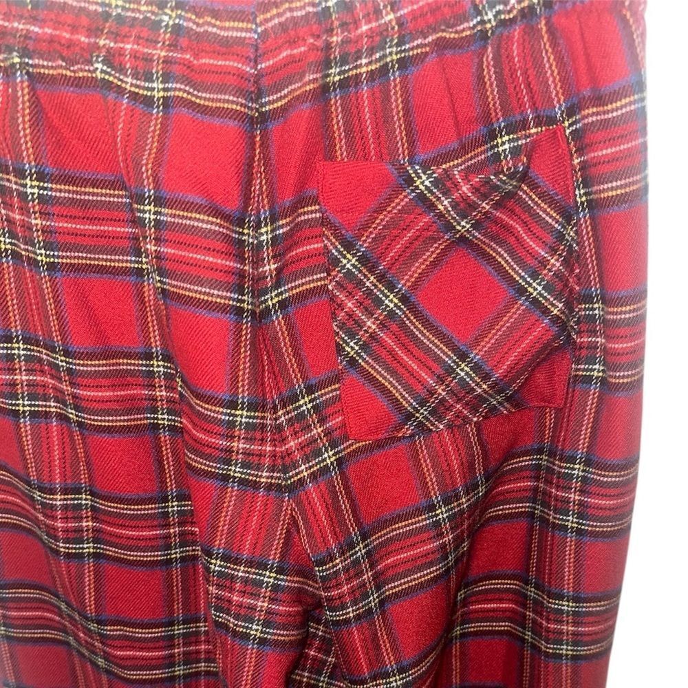 Land’s End Red Plaid Pajama Pants. Kids M (10-12) - Picture 4 of 4